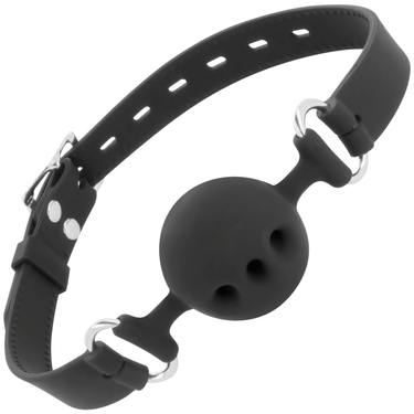 Bavaglio in silicone per giochi BDSM avanzati e silenzio totale
